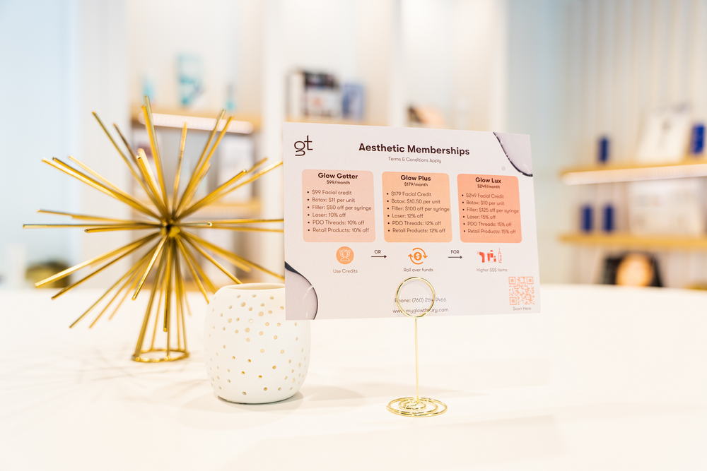 Glow Theory gift cards