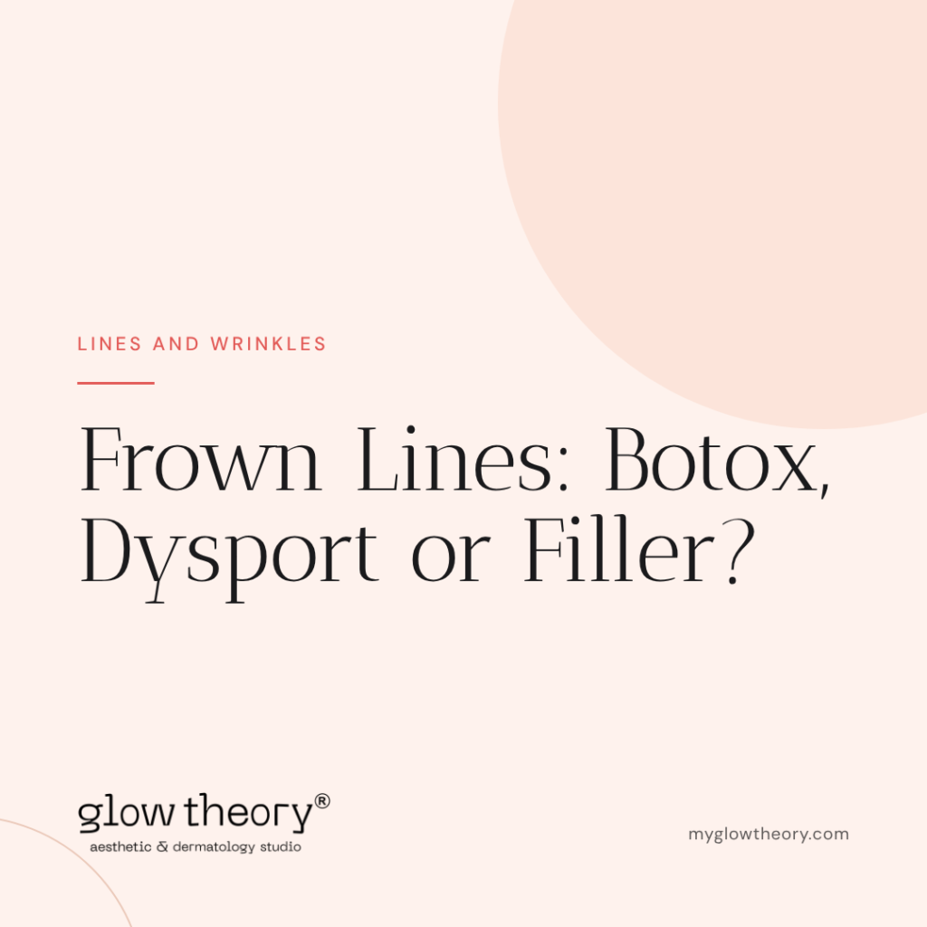 Frown Lines: Botox, Dysport or Filler? Glow Theory Aesthetic & Dermatology Studio, Carlsbad