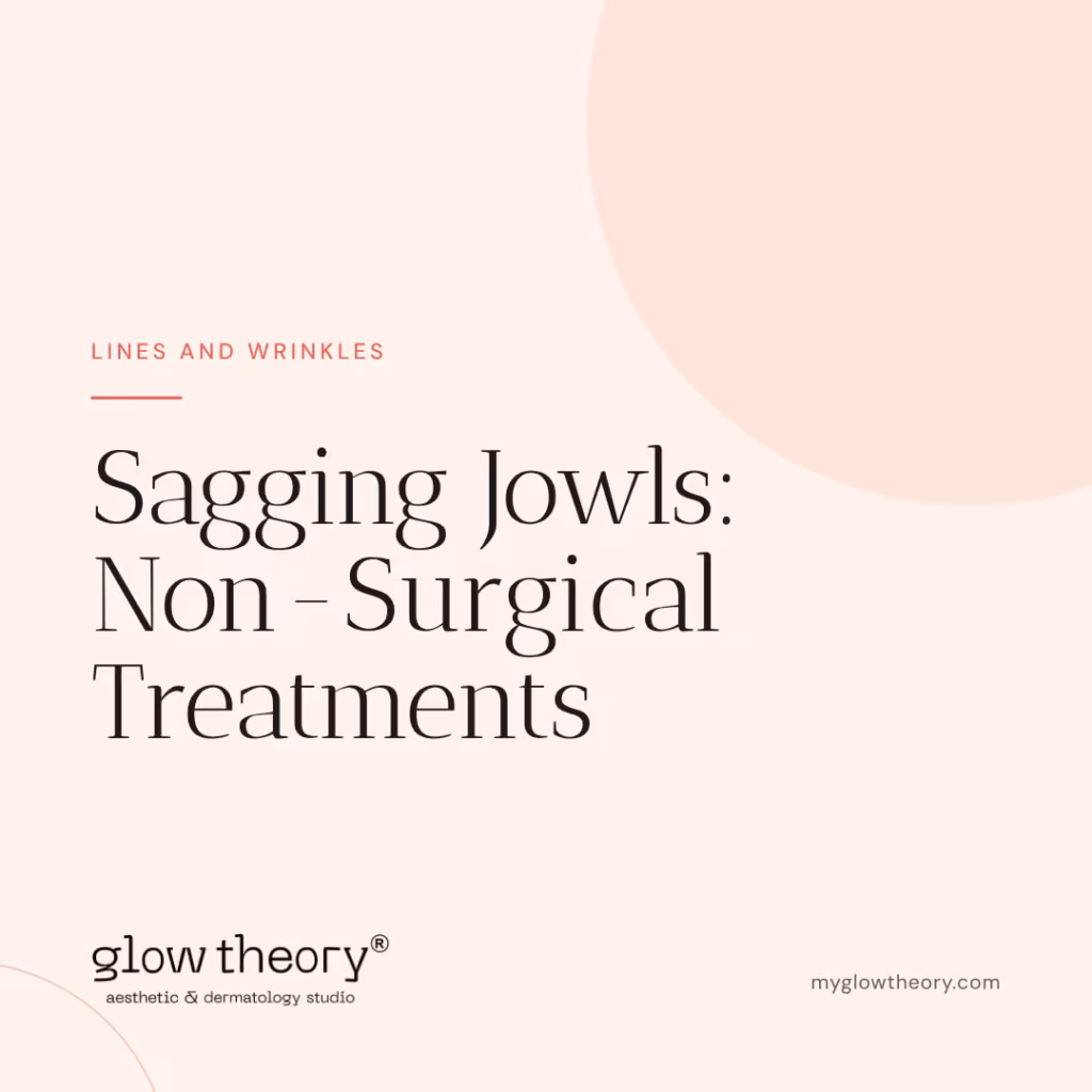 Sagging Jowls: Non-Surgical Treatments. Glow Theory Aesthetic & Dermatology Studio, Carlsbad